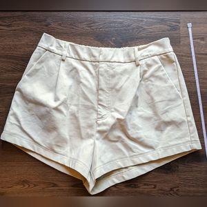 Free People Vegan Suede Shorts
